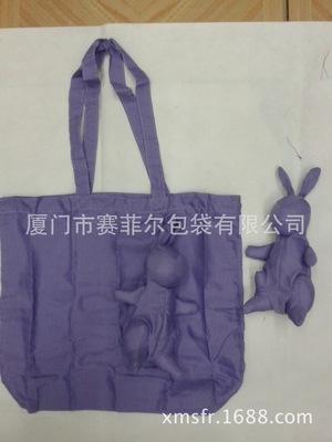 厦门卡通精美兔子购物袋 可爱与实用的完美结合